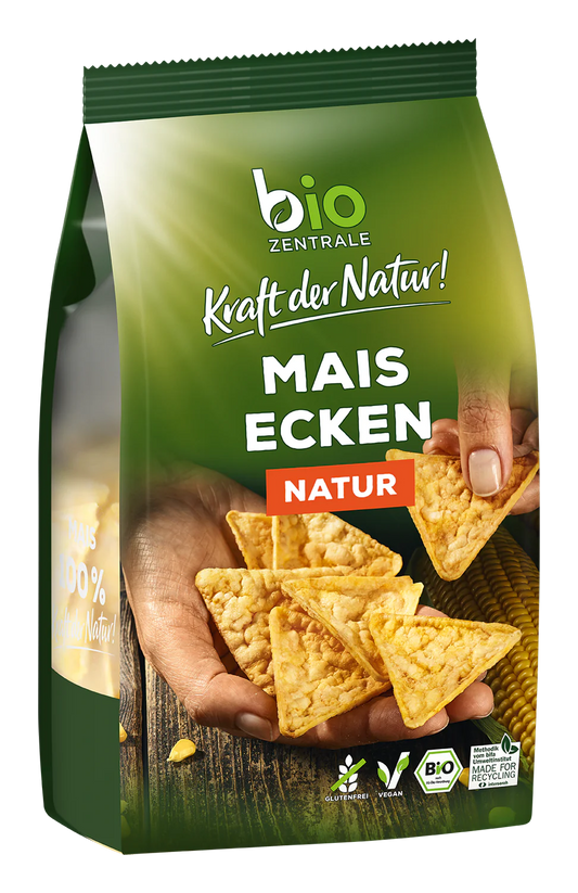 Bio Zentrale Mais-Ecken natur 90g