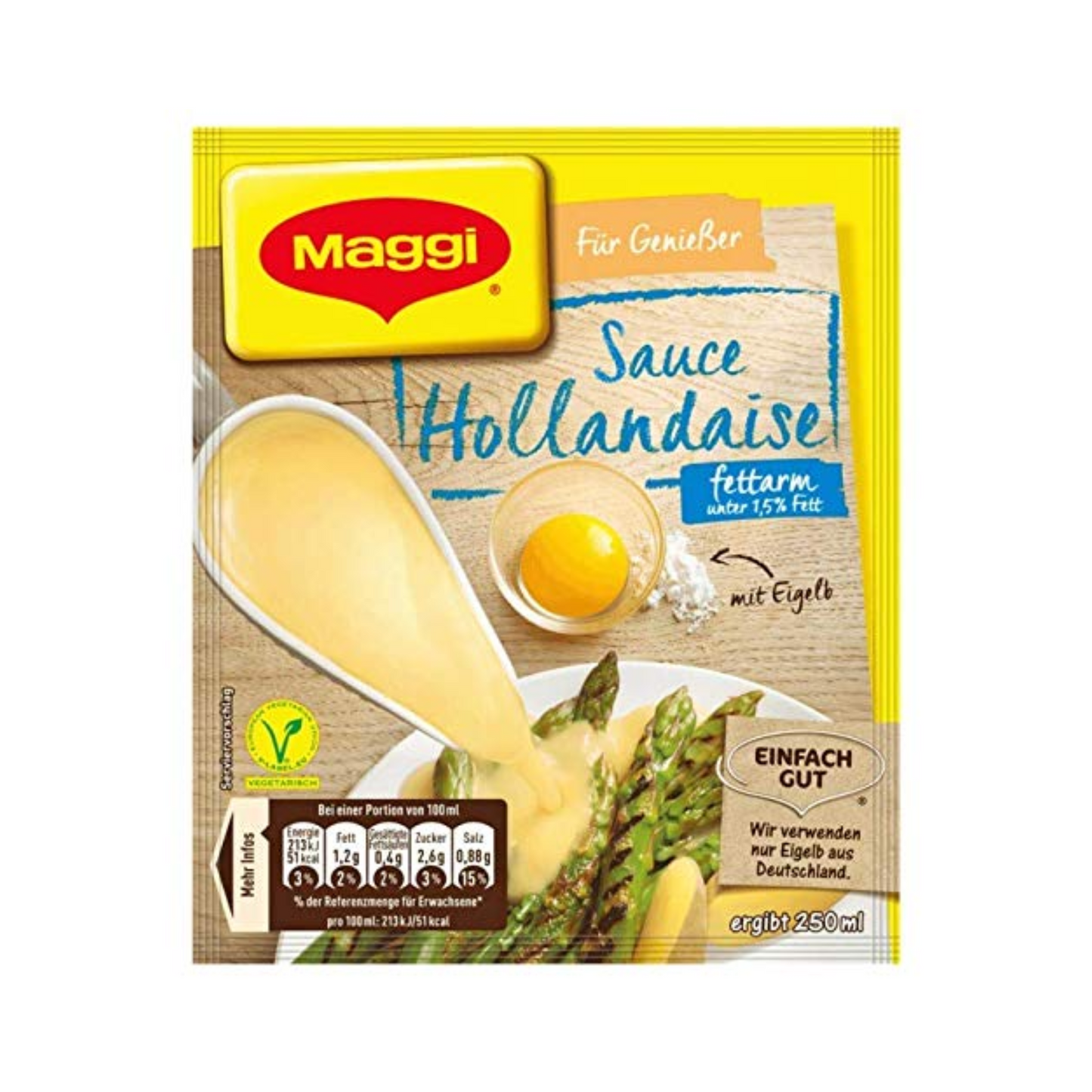 Maggi Für Genießer Sauce Hollandaise fettarm für 250ml
