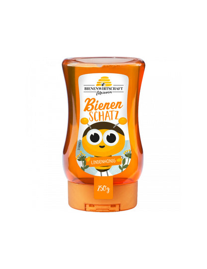 Bienenwirtschaft Honig Spender Bienenschatz Honig Linde 250g
