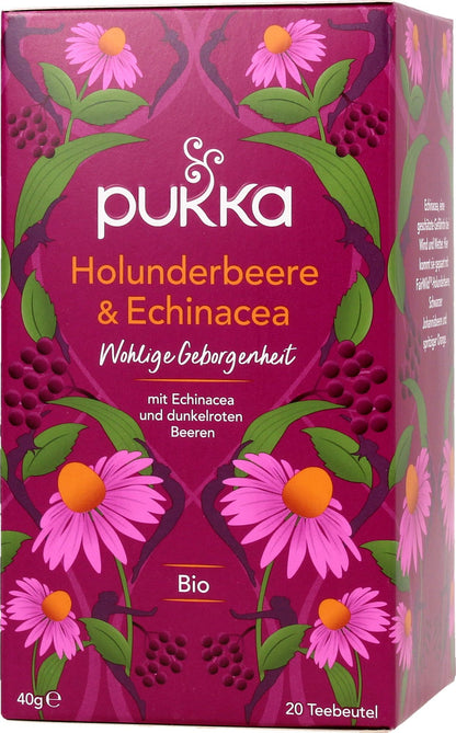 Bio Pukka Holunderbeere&Echinacea 20ST 40g