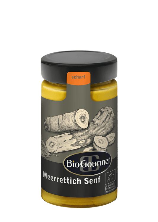 Biogourmet Meerrettich Senf 200ml