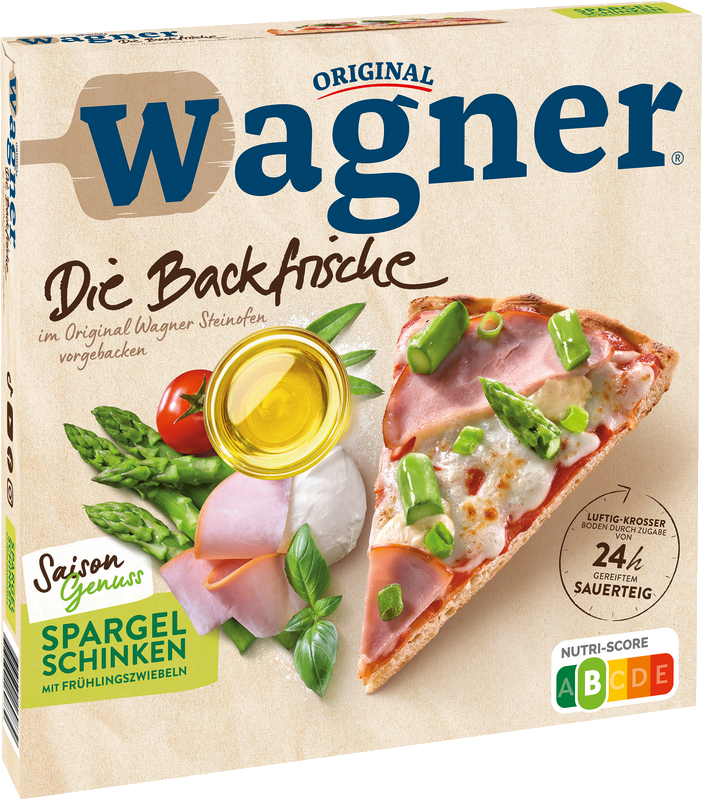 Wagner Die Backfrische Spargel Schinken Saison 350g