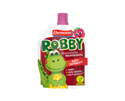 Robby Monster Backe Wackelpudding Apfel-Himbeer 90g