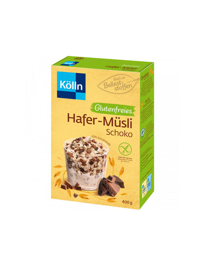 Kölln zartes Hafer-Müsli Schoko glutenfrei 400g