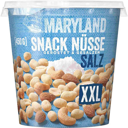 Maryland Snack Nüsse XXL Salz 450g