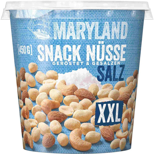 Maryland Snack Nüsse XXL Salz 450g