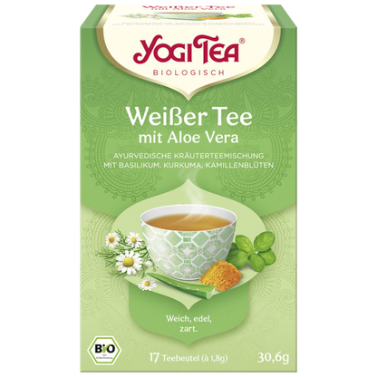 Bio Yogi Tea Weißer Tee Aloe Vera 17ST 30,6g