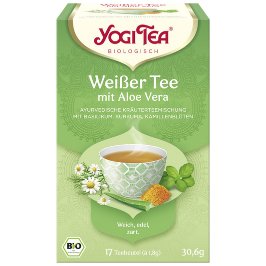 Bio Yogi Tea Weißer Tee Aloe Vera 17ST 30,6g