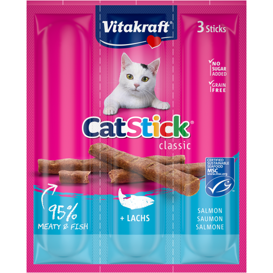 MSC Vitakraft Cat Stick Lachs 3x6g