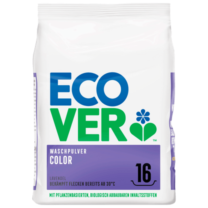 Ecover Colorwaschmittel Pulver Lavender 16WL 1,2kg