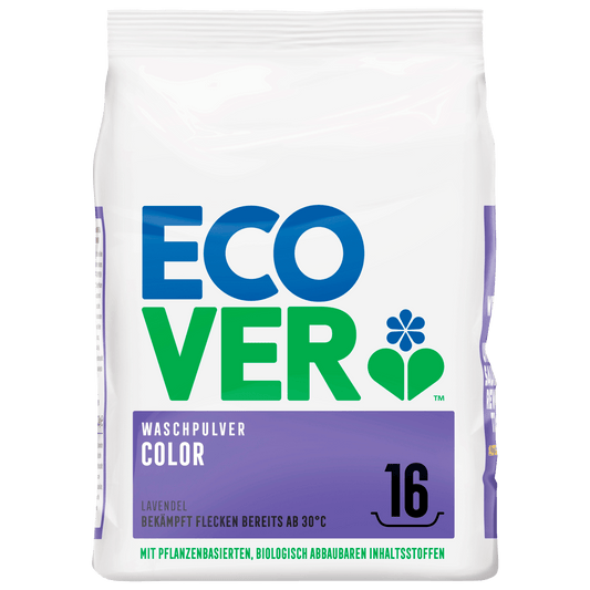 Ecover Colorwaschmittel Pulver Lavender 16WL 1,2kg