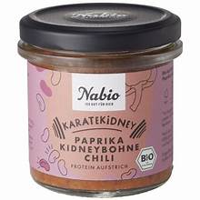 Bio Nabio Protein-Aufstrich Kidneybohne Paprika Chili 140g