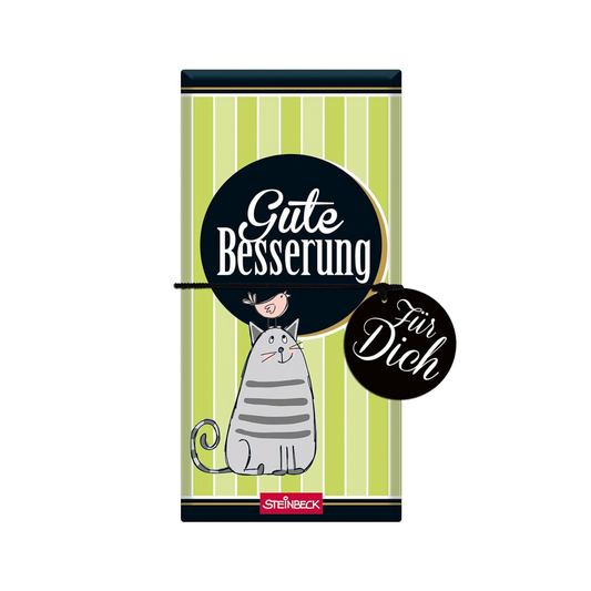 Steinbeck Schokolade Katze Motiv 3 100g