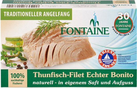 Fontaine Thunfisch Echter Bonito naturell 120g