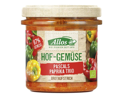 Bio Allos Hof-Gemüse Pascals Paprika Trio 135g