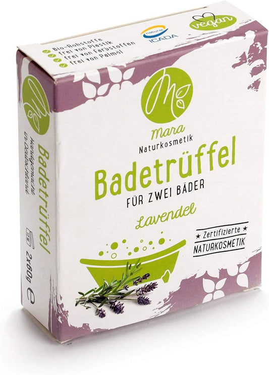 Mara Badetrüffel Lavendel 2x60g