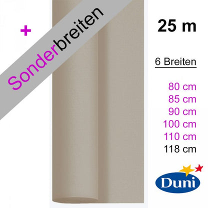 Duni Tischdecken-Rolle Dunicel greige 118cmx5m