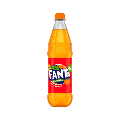 Fanta Mandarine ohne Zucker 1l MW PET