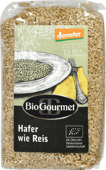 Demeter Biogourmet Hafer wie Reis 500g