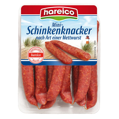 Hareico Mini-Schinkenknacker nach Art einer Mettwurst 200g