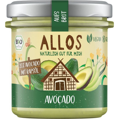Bio Allos Auf Brot Avocado 140g