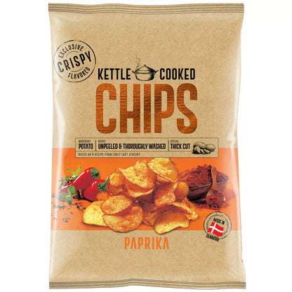 Ok Snacks Kettle Chips Paprika 150g