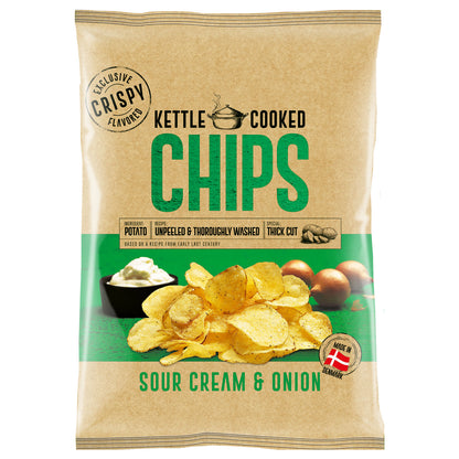 Ok Snacks Kettle Sour Cream&Onion 150g