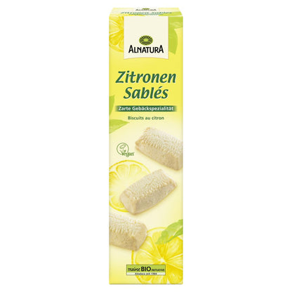 Bio Alnatura Zitronen Sables 110g