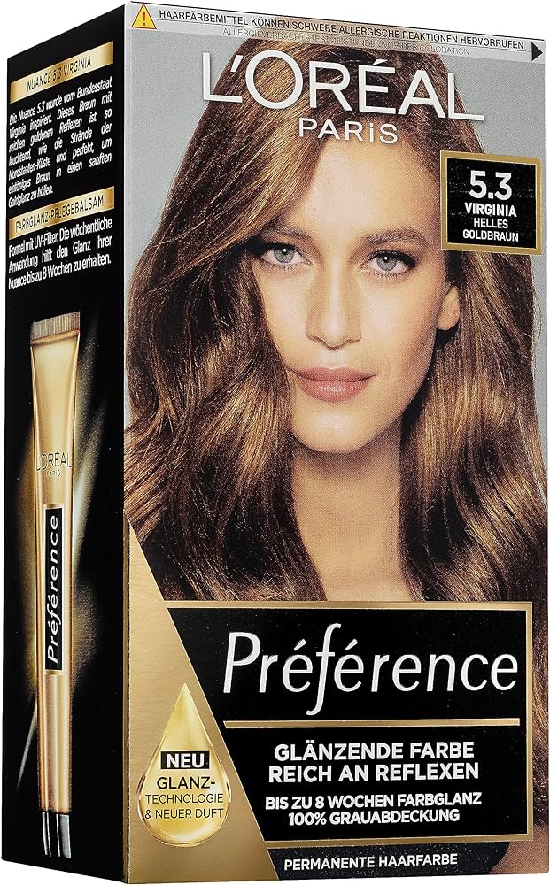 Loreal Coloration Excellence 5.3 helles goldbraun
