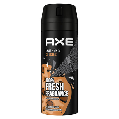 Axe Deo Bodyspra Collision Leather&Cookies ohne Aluminiumsalze 150ml