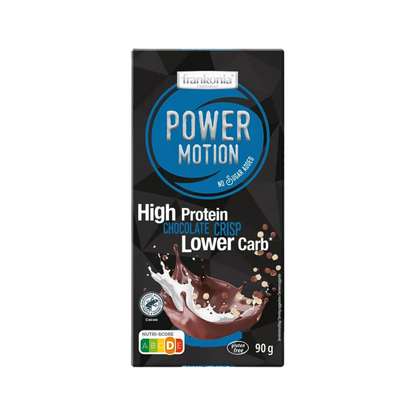 Frankonia NSA Proteintafel Chocolate Crisp mit Süßungsmittel ohne Zuckerzusatz 90g