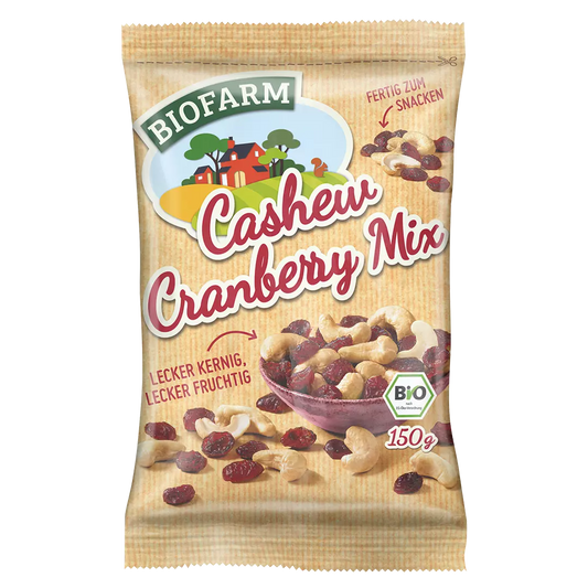 Biofarm Cashew-Cranberry-Mix 150g