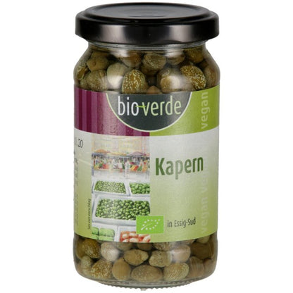 Bio-Verde Kapern in feinem Essig-Sud 180g