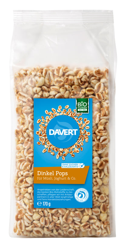 Bio Davert Dinkel Pops 170g