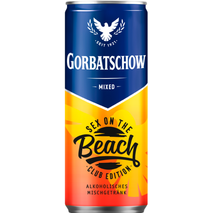 Gorbatschow Club Edition Sex on the Beach 10% 0,33l DPG