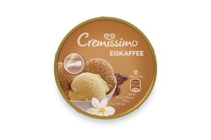 Eiswerkstatt Eis Kaffee/Vanille 200ml