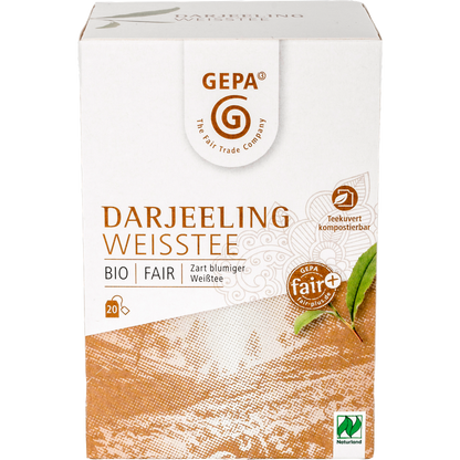 Bio Gepa Schwarztee Darjeeling Naturland 20ST 40g