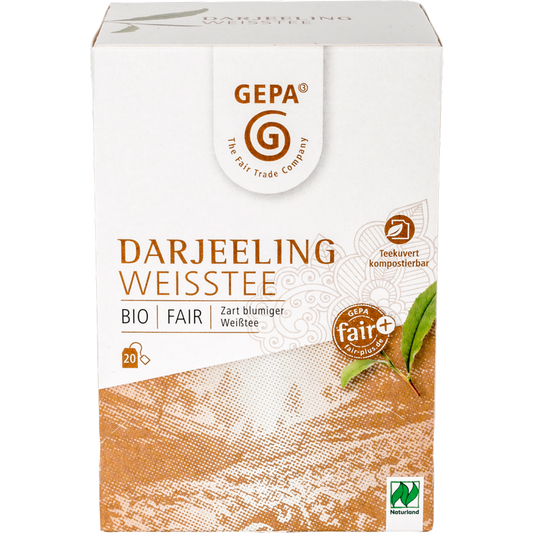 Bio Gepa Schwarztee Darjeeling Naturland 20ST 40g