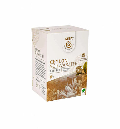 Bio Gepa Schwarztee Ceylon 20ST 40g