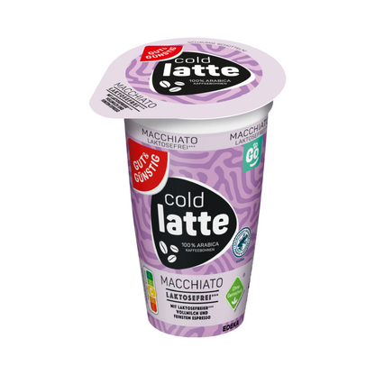 GUT&GÜNSTIG Latte Macchiato laktosefrei 250ml VLOG