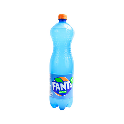 Fanta Shokata blau Erfrischungsgetränk mit Holunderblütengeschmack 1,5l DPG