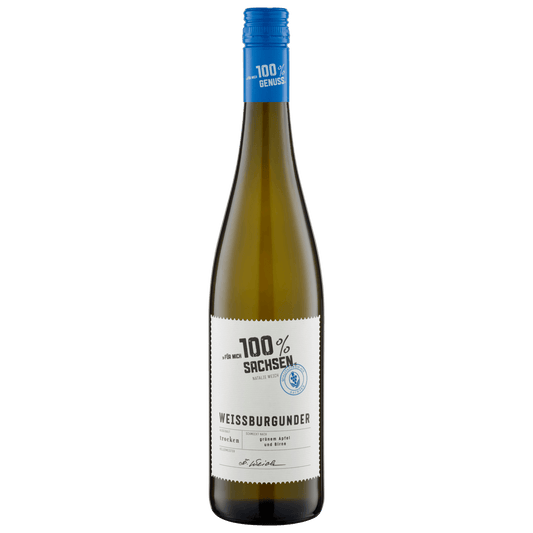100% Sachsen Weißburgunder trocken 0,75l