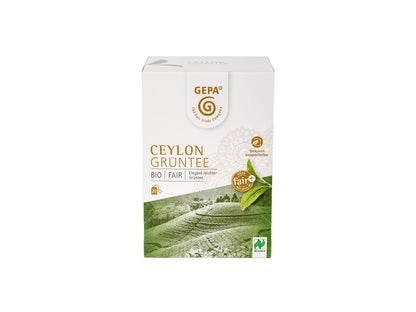 Bio Gepa Grüntee Ceylon 20ST 40g