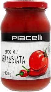 Piacelli Sugo All'Arrabbiata 400g