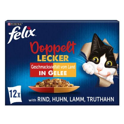 Felix Doppelt Lecker Geschmacksvielfalt vom Land 12x85g