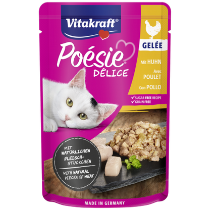 Vitakraft Poesie Delice Gelee Pute 85g