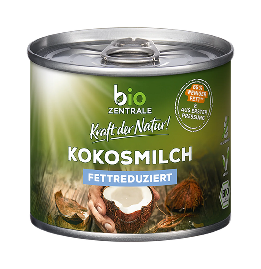 Bio Zentrale Kokosmilch fettreduziert 200ml
