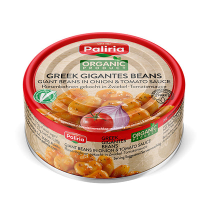 Bio Palirria Riesenbohnen in Zwiebel-Tomatensauce 200g