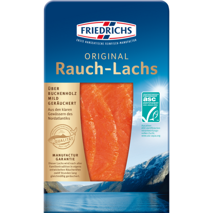 Friedrichs Atlantik Rauchlachs 100g