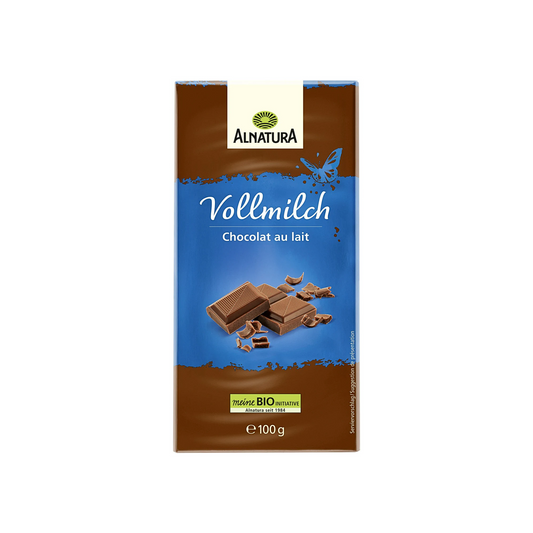 Bio Alnatura Vollmilchschokolade 100g